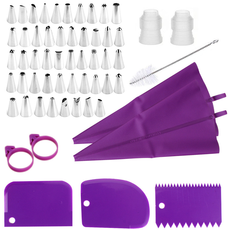 Kitchen Baking Equipment - Ensemble de douilles à pâtisserie en