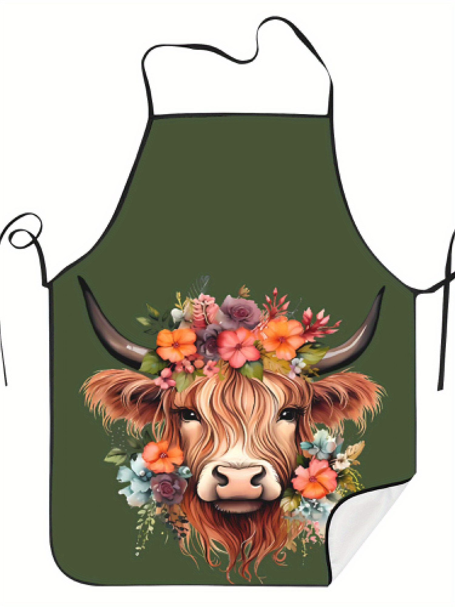 Baking Kitchen Design Ideas - 1 tablier amusant à motif vache