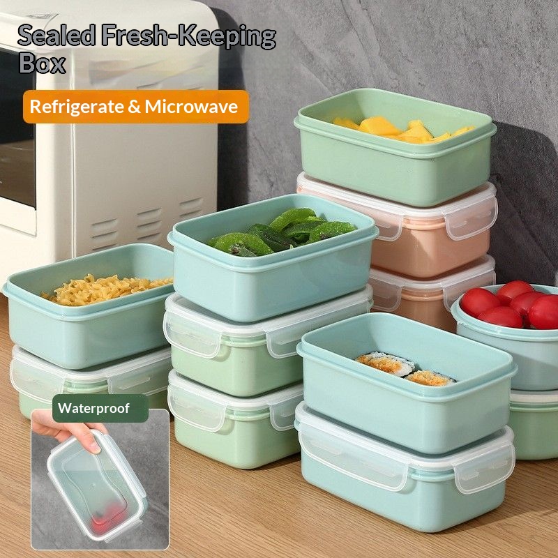 Kitchen Baking Tray Organizer - Boîtes de conservation alimentaire hermétiques sans