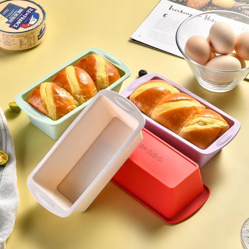 Baking Kitchen Diy - 1/4 pièces Moule rectangulaire en silicone