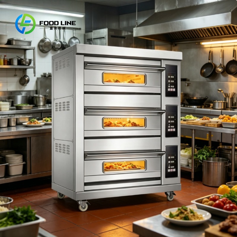Kitchen Baking Equipment - Four commercial en acier inoxydable pour