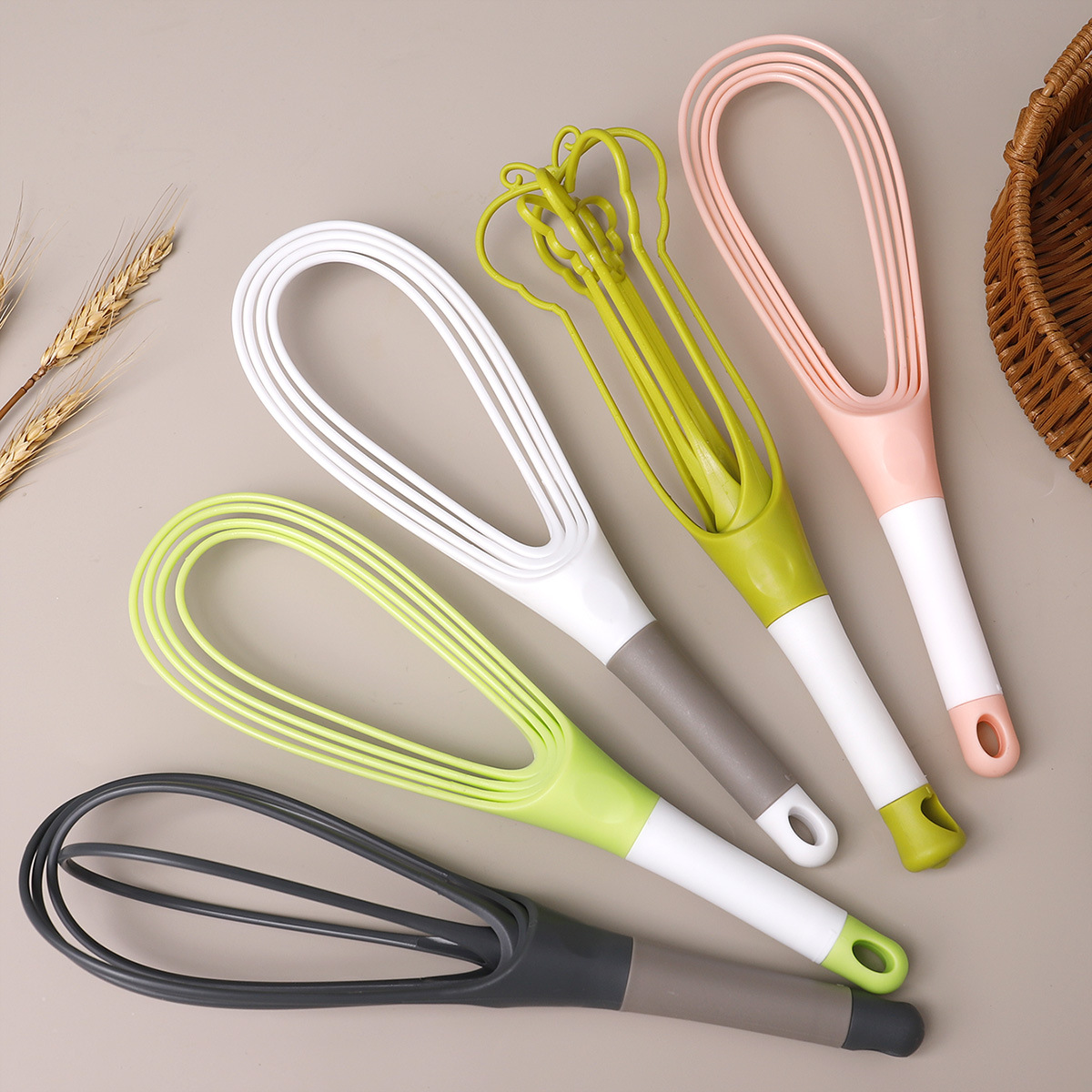 1 pièce Fouet à œufs rotatif,  - Kitchen Baking Blender avis et prix