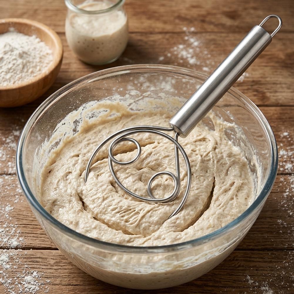 Fouet à pâte en acier inoxydab - Kitchen Baking Blender avis et prix