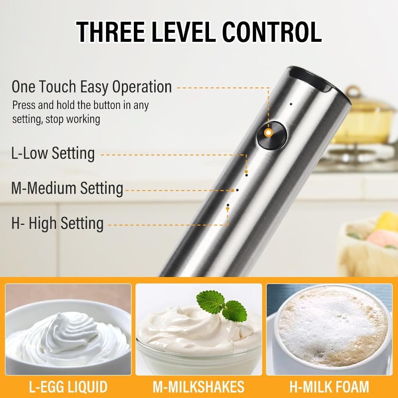 Fouet Électrique Rechargeable  - Kitchen Baking Blender avis et prix