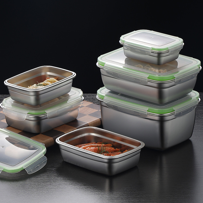 Boîte à déjeuner en acier inox - Kitchen Baking Tray Organizer avis et prix