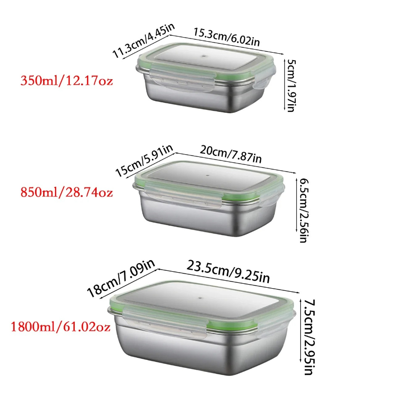 Boîte à déjeuner en acier inox - Kitchen Baking Tray Organizer avis et prix