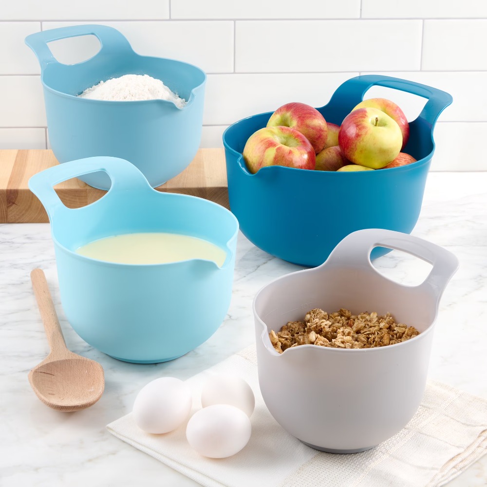 Ensemble de 4 bols mélangeurs  - Kitchen Baking Set avis et prix