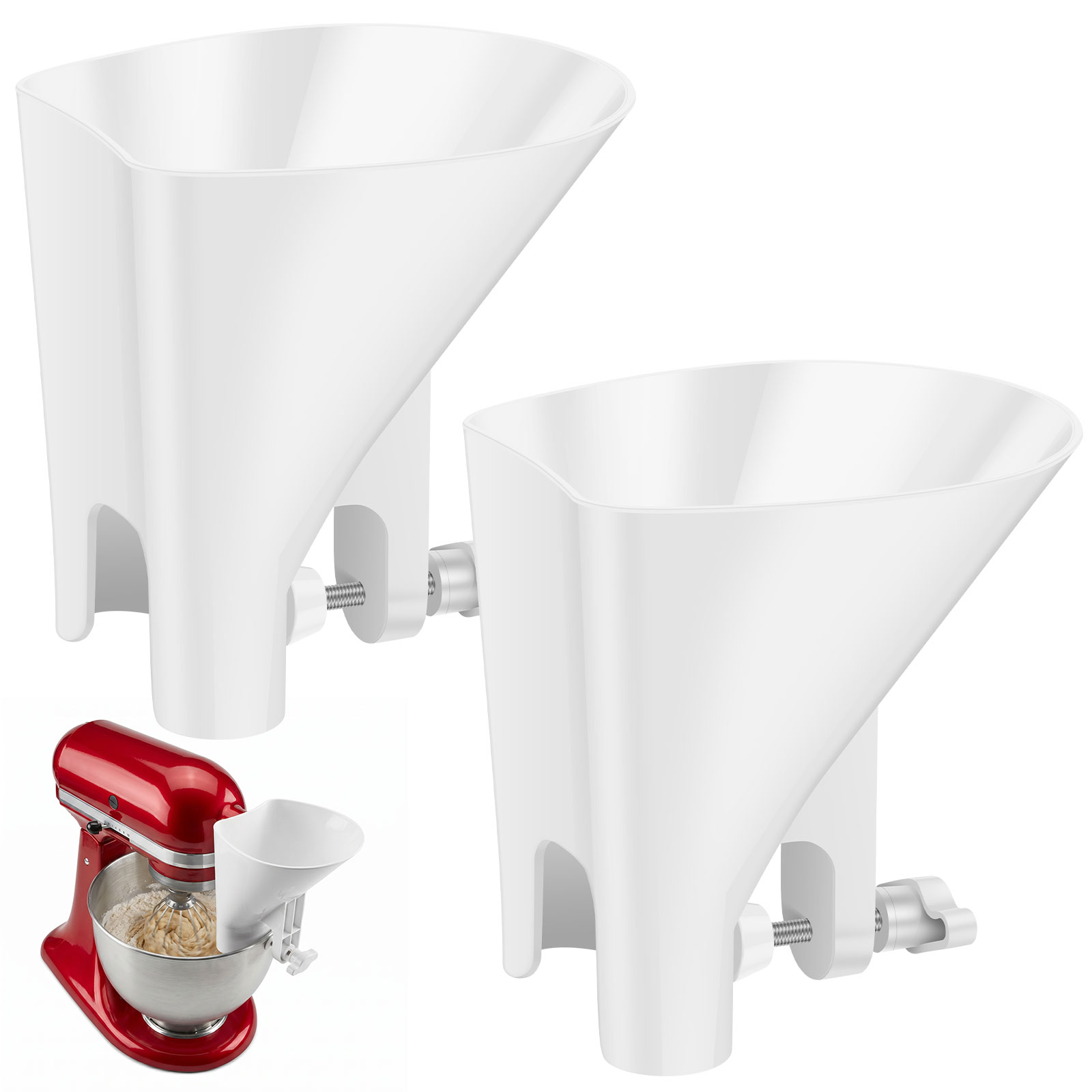 Entonnoir à farine anti-dévers - Kitchen Baking Mixer avis et prix