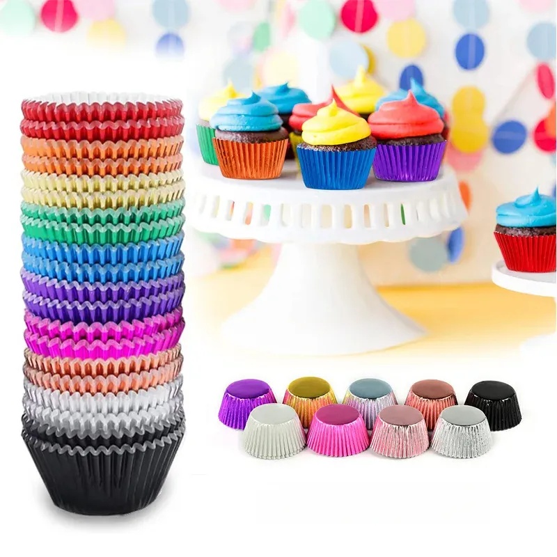 Lot de 100 moules à cupcakes e - Kitchen Baking Set avis et prix